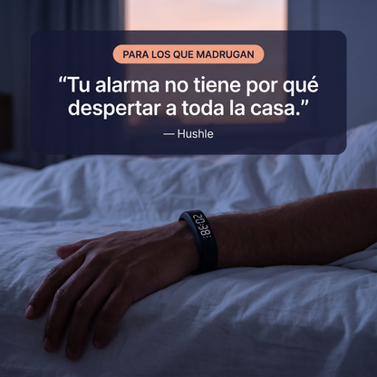 Hushle – Pulsera despertador con vibración